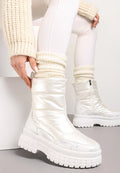 Botines tornasol White