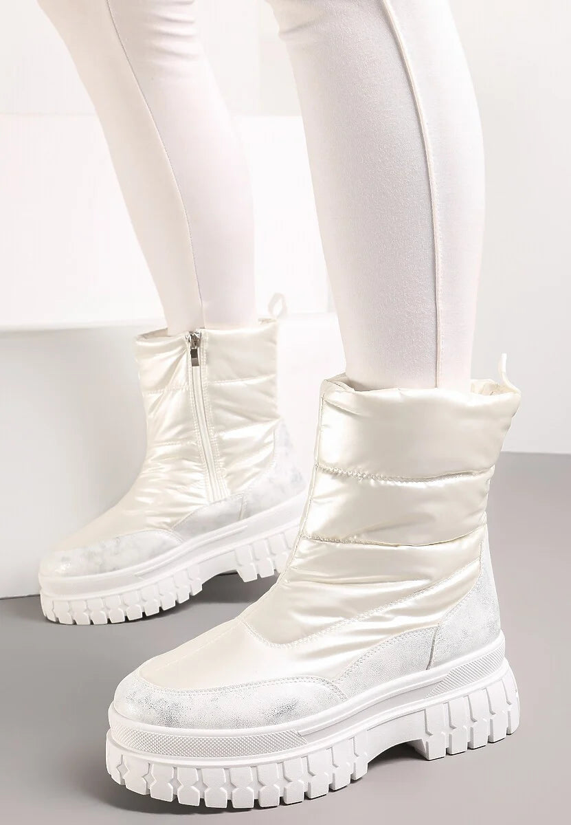 Botines tornasol White