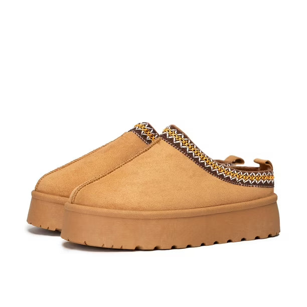 Pantufla Mujer Camel