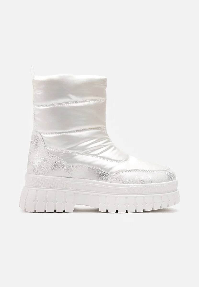 Botines tornasol White