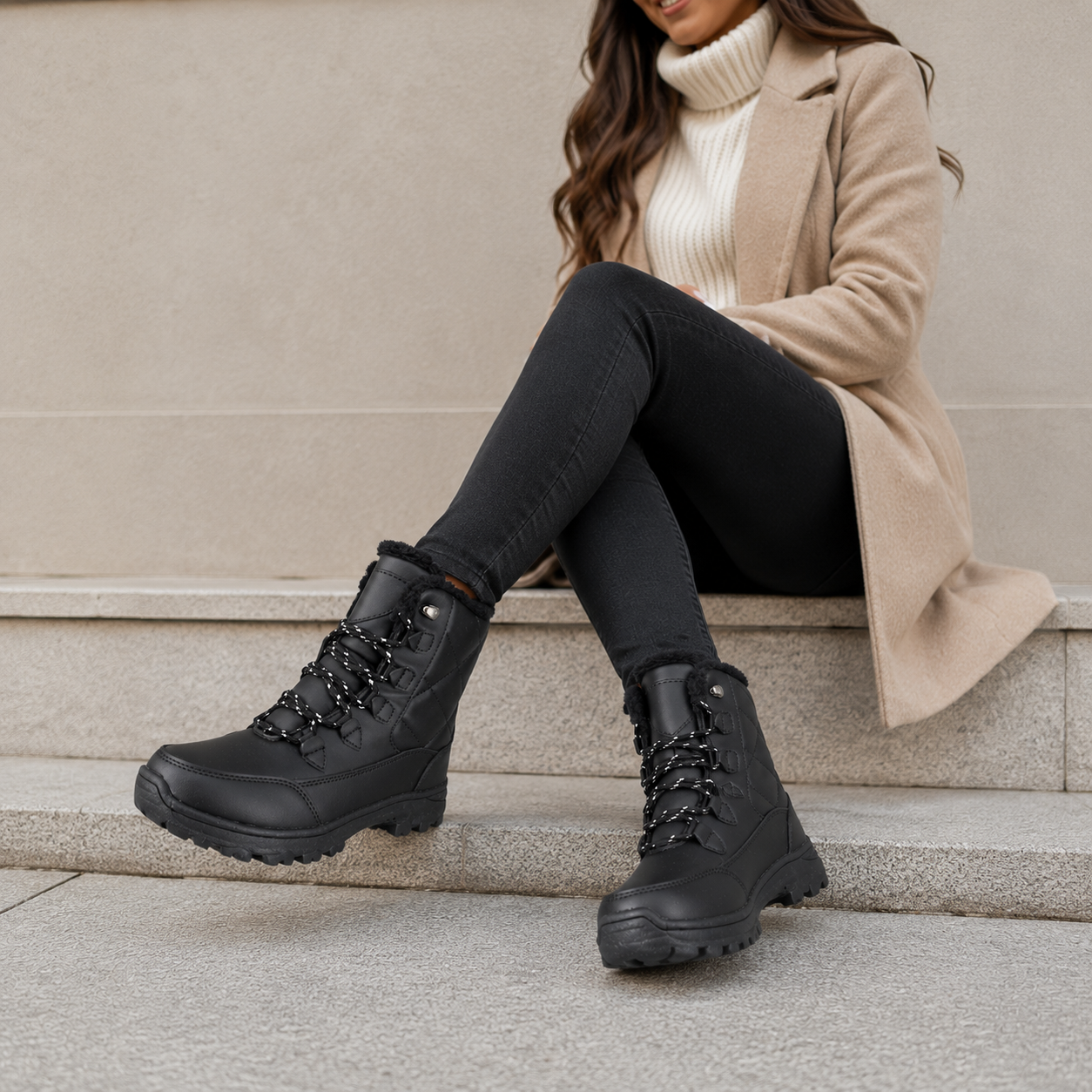 Bota Imperia Negra