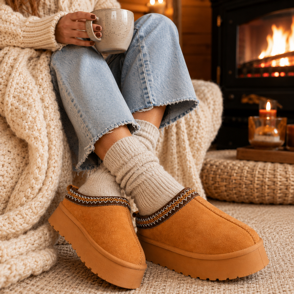 🤎 Zuecos Aspen Camel