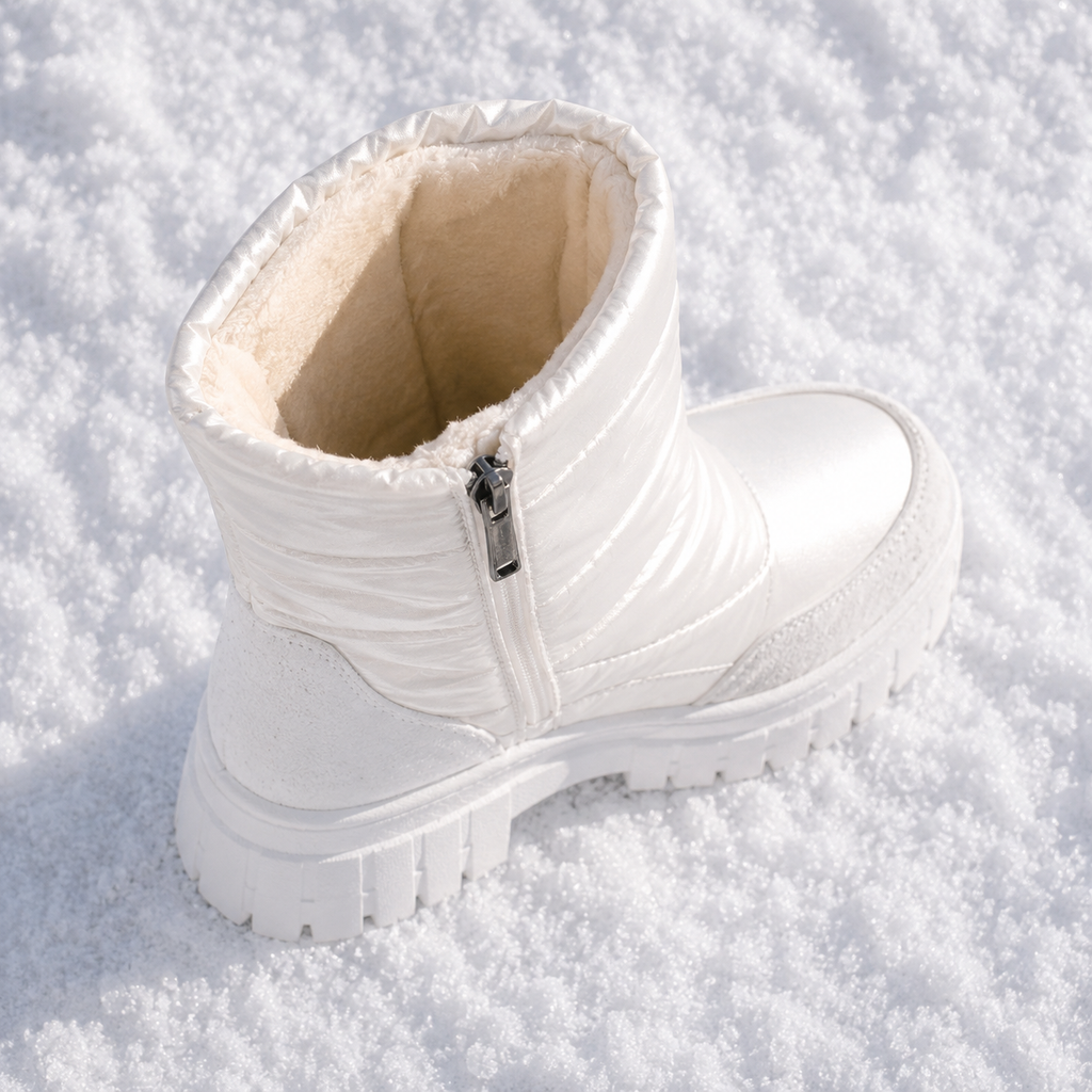 Botines tornasol White