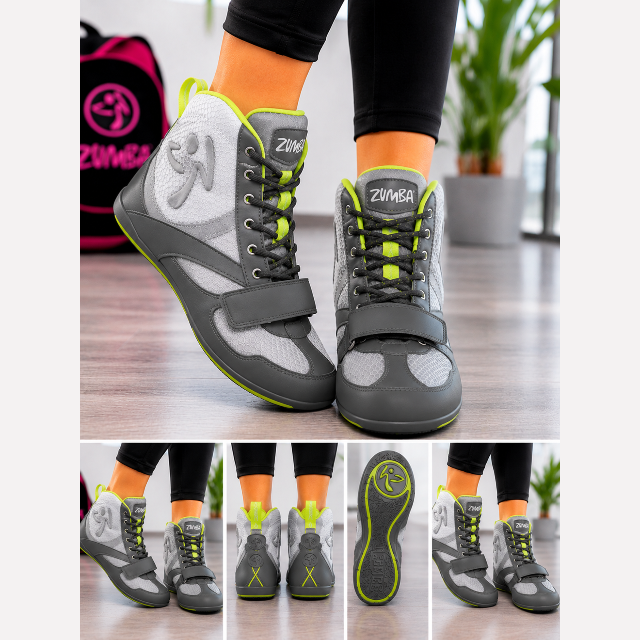 Zapatillas Top Zumba Original Caña Alta