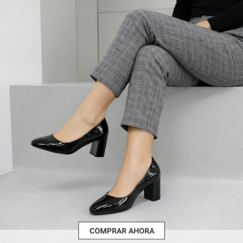 Charol Glam Black ✨