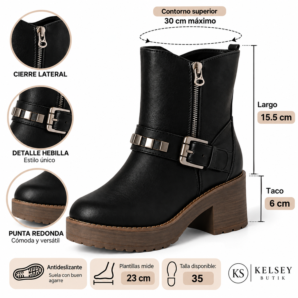 🖤 Botines Black Chalada