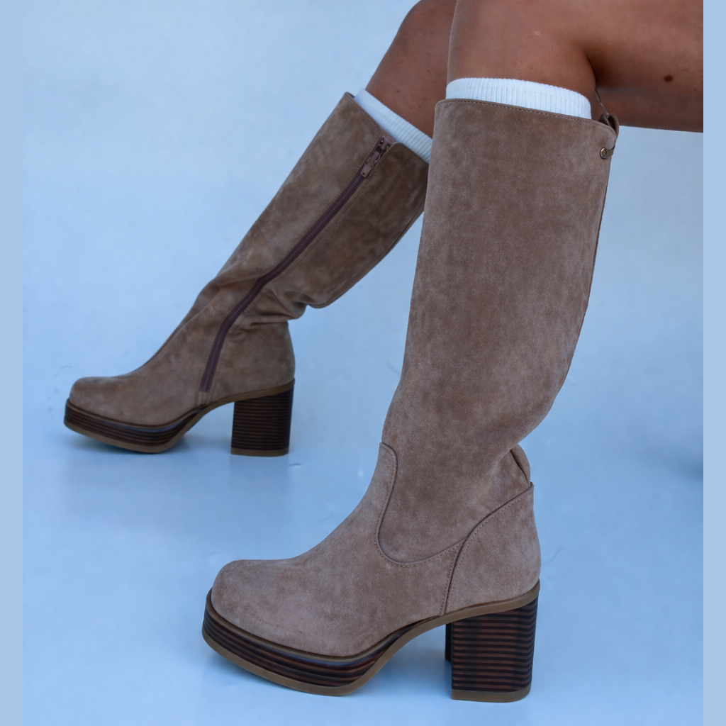 Botas Texanas Aurora Gamuza