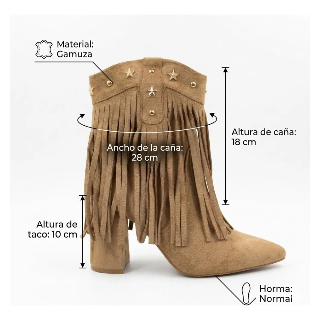 Botines Boho Chic