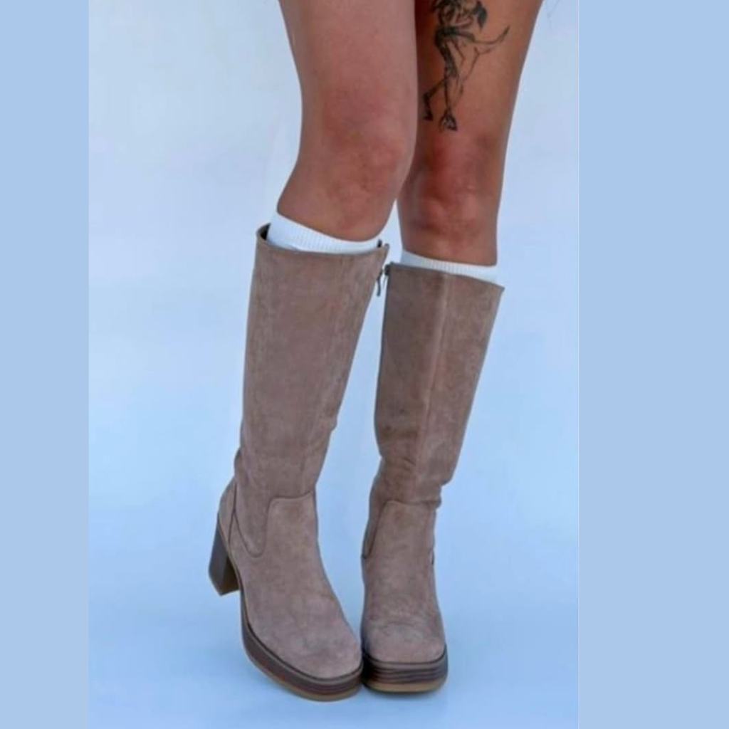 Botas Texanas Aurora Gamuza