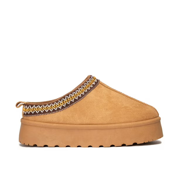 Pantufla Mujer Camel