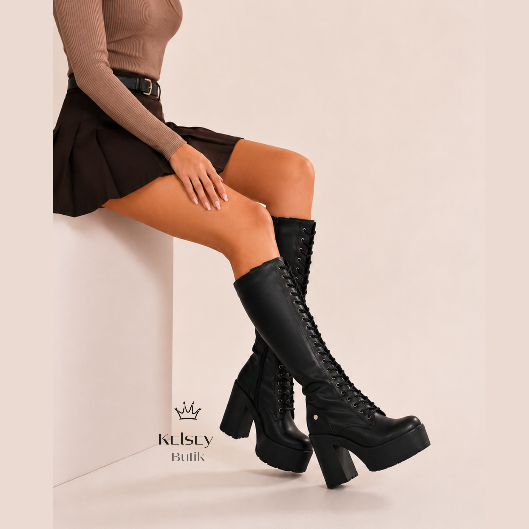 Botas Negras Skyline